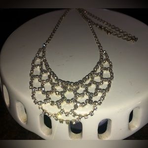 Fancy diamond necklace